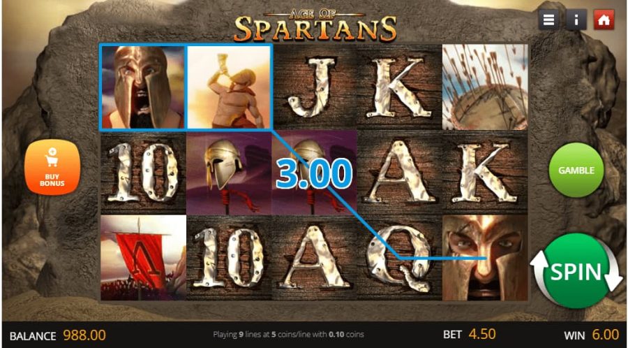 Age of Spartans Saucify casinos