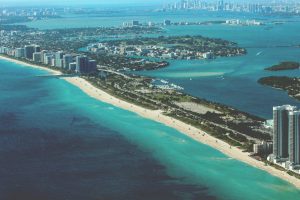 Aerial photo of Miami, Florida