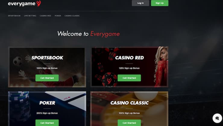 Everygame casino American Express payments
