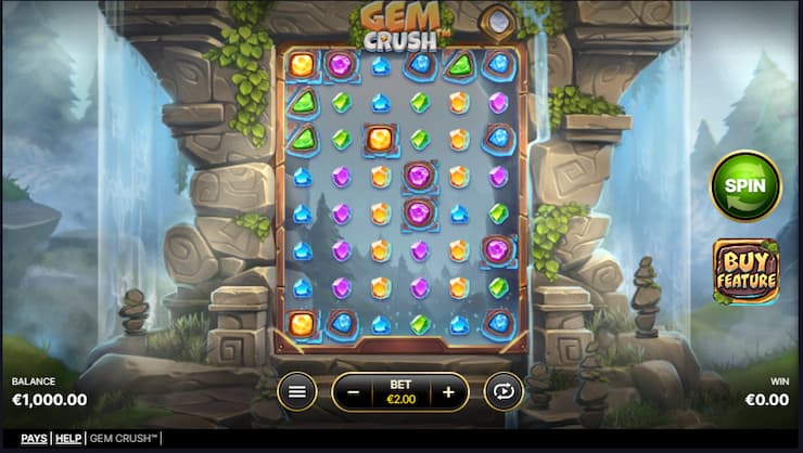 Gem Crush online slot - NetEnt online slots and casinos