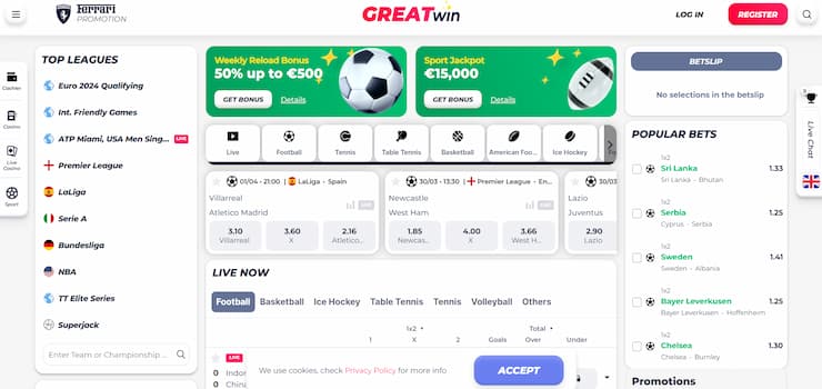 greatwin sports betting australia