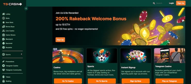 200% bonus casino home page