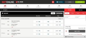 Sportsbook at BetOnline