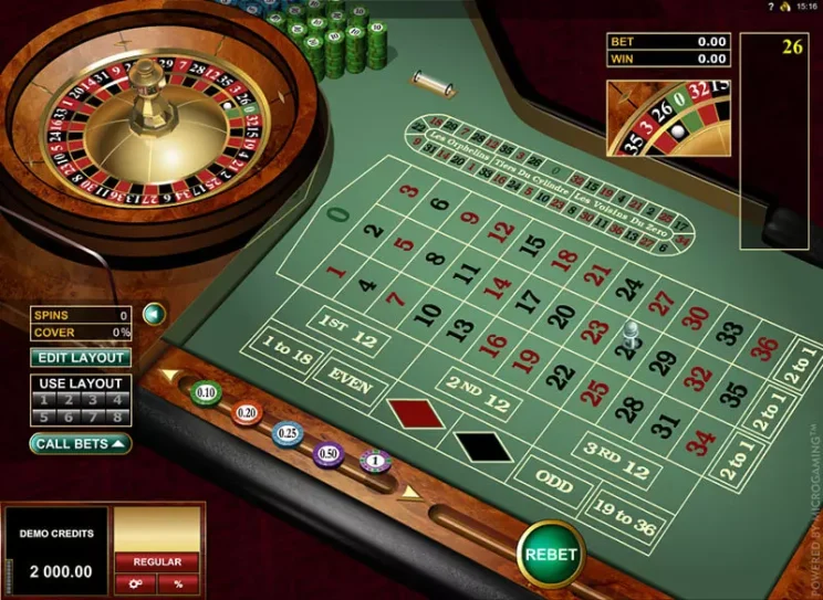 Microgaming European Roulette Gold - Microgaming casinos online